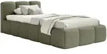 Selsey Polsterbett, Olivgr&uuml;n, Kunststoff, 1-Sitzer, 90x200 cm, Schlafzimmer, Betten,