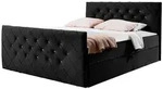 Mirjan24 Boxbett, Schwarz, Holz, 200x200 cm, Schlafzimmer, Betten,...