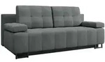 Mirjan24 Schlafsofa, Greige, Metall, 3-Sitzer, Rechteckig, 200x90x90 cm,...