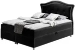 Mirjan24 Boxbett, Schwarz, Holz, 160x200 cm, Schlafzimmer, Betten,...