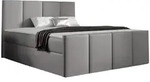 Mirjan24 Boxbett, Silber, Holz, 160x200 cm, Schlafzimmer, Betten,...