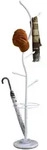 Idimex Kleiderst&auml;nder, Wei&szlig;, Metall, Mode, 30x185x30 cm, Garderobe,