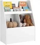 SoBuy Kinderregal, Wei&szlig;, Holzwerkstoff, 76x100x40 cm, Kinder- & Jugendzimmer,