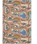 Snapstyle Kinder, Mintgr&uuml;n, Textil, 80x160 cm, Teppiche & B&ouml;den, Teppiche,...