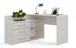 CDF Eckschreibtisch, Kaschmir, Holzwerkstoff, 120x76x50 cm, Arbeitszimmer,