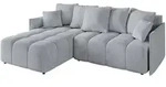 Altdecor Ecksofa, Titan, Kunststoff, 4-Sitzer, Ottomane links, 251x189 cm,