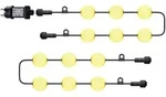 Lumisky Bolly-Girlande,, Wei&szlig;, Kunststoff, 550 cm, Lampen & Leuchten,