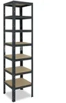 shelfplaza Schwerlastregal, Anthrazit, Metall, Quadratisch, 40x200x40 cm, Freizeit,
