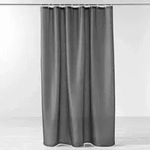 Douceur d ́int&eacute;rieur Duschvorhang, Grau, Textil, 180x200 cm, Badtextilien,