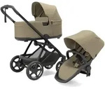 Thule Kombikinderwagen Charm 2in1, Khaki, Kunststoff, UV 50+, Feststellbremse,
