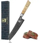 Zayiko Chefmesser, Schwarz, Holz, Metall, Echtholz, 35 cm, Kochen,...