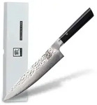 Zayiko Chefmesser, Schwarz, Holz, Metall, Nachbildung, 34 cm, Kochen, K&uuml;chenmesser