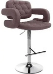 CLP Barhocker, Braun, Metall, 62x103x55 cm, Esszimmer, Barm&ouml;bel, Barhocker