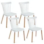 Idimex Esszimmerstuhl, Wei&szlig;, Kunststoff, Mode, 43x81x40 cm, Esszimmer, St&uuml;hle,