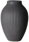 Ritzenhoff Breker Vase, Grau, Keramik, 27.5 cm, Dekoration, Vasen, Keramikvasen