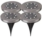 Globo Lighting Led, Grau, Metall, Rund, 13x11.8x13 cm, Lampen & Leuchten,