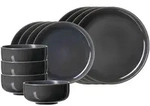 Ritzenhoff Breker Basic-Set, Grau, Keramik, 12-teilig, Rund, 2x2x2 cm, Essen &