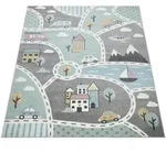 Paco Home Kinderteppich, Gr&uuml;n, Textil, Rund, 120x120 cm, strapazierf&auml;hig, f&uuml;r