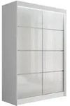 Altdecor Kleiderschrank, Wei&szlig;, Holzwerkstoff, 120x215x61 cm, Schlafzimmer,