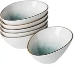 Ritzenhoff Breker Dipschalen, Blau, Keramik, Rund, 8.5x5x11.5 cm, Essen & Trinken,