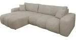 Mirjan24 Ecksofa, Braun, Kunststoff, 5-Sitzer, L-Form,L-Form, 274x145 cm,...