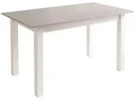 Lookway Esstisch, Beige, Wei&szlig;, Metall, 8-Sitzer, Rechteckig,Rechteckig,...