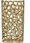 Beliani Dekovase, Gold, Metall, 33 cm, Dekoration, Vasen, Metallvasen