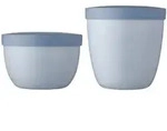 Mepal Snackpots, Hellblau, Kunststoff, 2x2x2 cm, K&uuml;chenzubeh&ouml;r,...