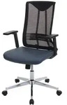 MCW B&uuml;rostuhl, Blau, Textil, 65x110x66 cm, Arbeitszimmer, B&uuml;rost&uuml;hle,...