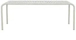ebuy24 Gartentisch,, Beige, Metall, 100x75x200 cm, Gartenm&ouml;bel, Gartentische,