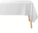 Douceur d ́int&eacute;rieur Tischdecke, Wei&szlig;, Textil, Wohntextilien, Tischw&auml;sche,