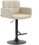 CLP Barhocker, Creme, Metall, 60x93x56 cm, Esszimmer, Barm&ouml;bel, Barhocker