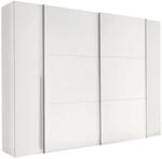 Boxxx Kleiderschrank, Wei&szlig;, Holzwerkstoff, 10 F&auml;cher, 267x205x57 cm, Kombination
