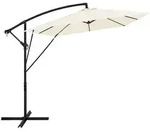 Ml-Design Ampelschirm, Beige, Metall, Quadratisch, 330x330 cm, Sonnen- & Sichtschutz,