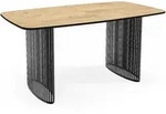 WFL Group Esstisch, Eiche, Metall, 10-Sitzer, Rechteckig,Rechteckig, 236x76x90...