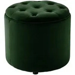 CLP Sitzw&uuml;rfel, Gr&uuml;n, Kunststoff, 44x42x44 cm, Wohnzimmer, Hocker, Sitzw&uuml;rfel