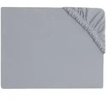 Zollner Spannbettlaken,, Grau, Textil, 100x200 cm, Oeko-Tex&reg; Standard 100,