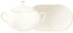 Seltmann Weiden Suppen-Set, Creme, Keramik, Rund, 2x2x2 cm, Essen & Trinken,