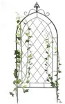 DanDiBo Rankhilfe, Grau, Metall, 45x122.5x1.5 cm, Gartenzubeh&ouml;r, Gartendeko