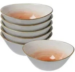Ritzenhoff Breker Dipschalen, Orange, Keramik, Rund, 8.5x5x11.5 cm, Essen & Trinken,