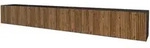 Altdecor Lowboard, Eiche Wotan, Holzwerkstoff, Rechteckig, 300x40x40 cm,...