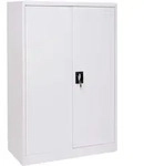 MCW Aktenschrank, Wei&szlig;, Metall, 90x140x40 cm, Arbeitszimmer, Aktenschr&auml;nke