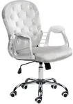 Beliani B&uuml;rostuhl, Grau, Metall, 1-Sitzer, 60x98x60 cm, Arbeitszimmer,...