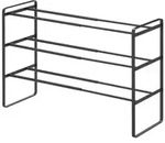 Yamazaki Schwarzes, Schwarz, Metall, einzeln stellbar, 25x46x4 cm, Garderobe,