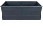XXXLutz HOCHBEET Anthrazit 200x77x100 cm