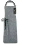 Zollner Sch&uuml;rze, Grau, Wei&szlig;, Textil, 75x100 cm, Oeko-Tex&reg; Standard 100,...