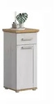 Mid.you Midischrank Verona, L&auml;rche, Eiche Artisan, Kunststoff, 1 F&auml;cher, 1
