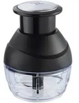 K&uuml;chenprofi Universalzerkleinerer Push, Schwarz, Kunststoff, 0,15 ml, 11.5 cm,