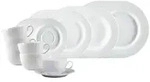 Ritzenhoff Breker Kombiservice, Wei&szlig;, Keramik, 30-teilig, 2x2x2 cm, Essen & Trinken,