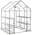 Gew&auml;chshaus, Transparent, Kunststoff, Rechteckig, 143x195x143 cm,...